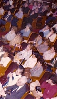 Primeira fila: C.Person de Matos, L. H. Correa de Azevedo 1981